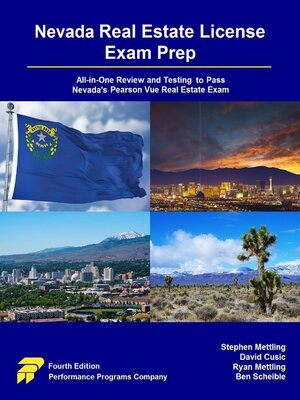 cover image of Nevada Real Estate License Exam Prep